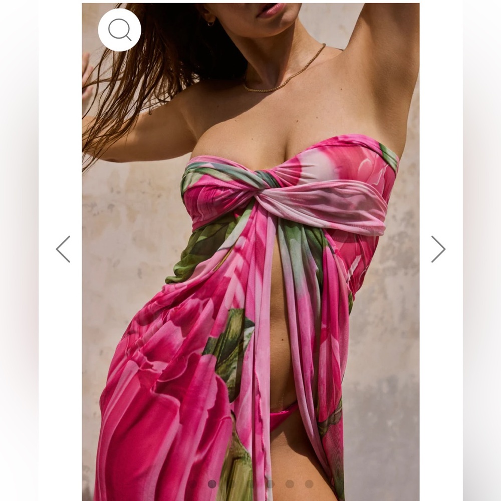 Agua Bendita Mirage Marine Pareo Cover Up - Picture 4 of 15